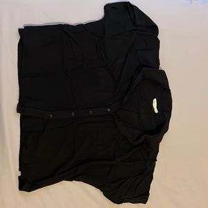 Black button up